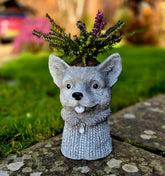Fox Head Pot Planter